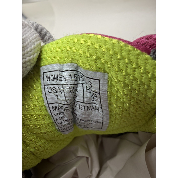 Saucony Women's Cohesion 6 Running Shoes Sneakers Size 7 Gray Pink Neon *USED... - Picture 16 of 16